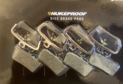 Pastillas de freno de disco a prueba de armas nucleares orgánicas para Avid SRAM X0 Trail/Guide 4 pares - Imagen 1 de 3