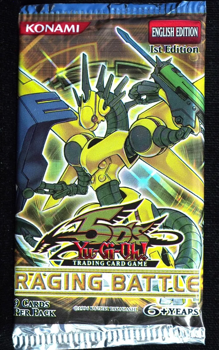 Yu-Gi-Oh! TCG Raging Battle Sealed Collectible Card Game Packs for