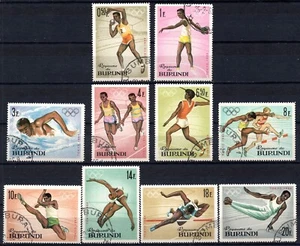 426 - Burundi 1964 - Olympic Games Tokyo - Used Set - Picture 1 of 2