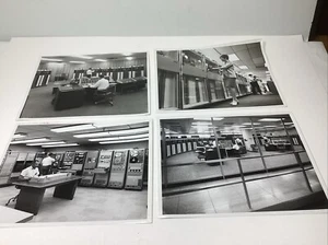 Lot 4 TRW Data Acquisition Cent 1960s 8x10 Photos. Surveyor Spacecraft Steampunk - Picture 1 of 9