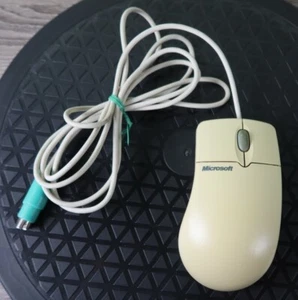 Vintage Microsoft IntelliMouse Ball Mouse 1.2A PS/2 Compatible - Picture 1 of 4