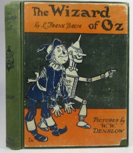 5th ED, 2nd State "The Wizard of Oz" L. Frank Baum ca 1930 HC Illus. Reilly &Lee - Picture 1 of 6