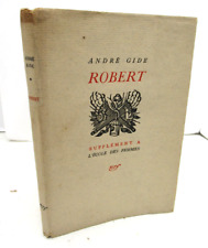 ANDRE GIDE ROBERT SUPPLEMENT ECOLE DES FEMMES 1930 EO 4000 EX. /Alfa BOURGOISIE