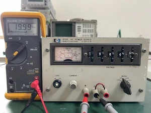 HP 6111A DC Power Supply 0-20V/0-1A - Picture 1 of 20