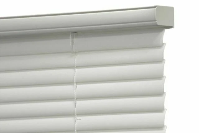 Mainstay Cordless 1" Vinyl Light Filtering 27 X 64 inch Blinds - White