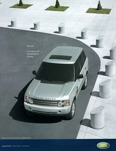 Land Rover Range Rover 2004 "Period" anuncio impreso en color original - Imagen 1 de 1
