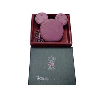 Coach 37539B x Disney Boxed Minnie Mouse Coin Case, SV/Rose - Bild 1 von 7