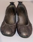 Privo by Clarks Loafers Shoes Women's Size 9.5M Gray Leather Slip On