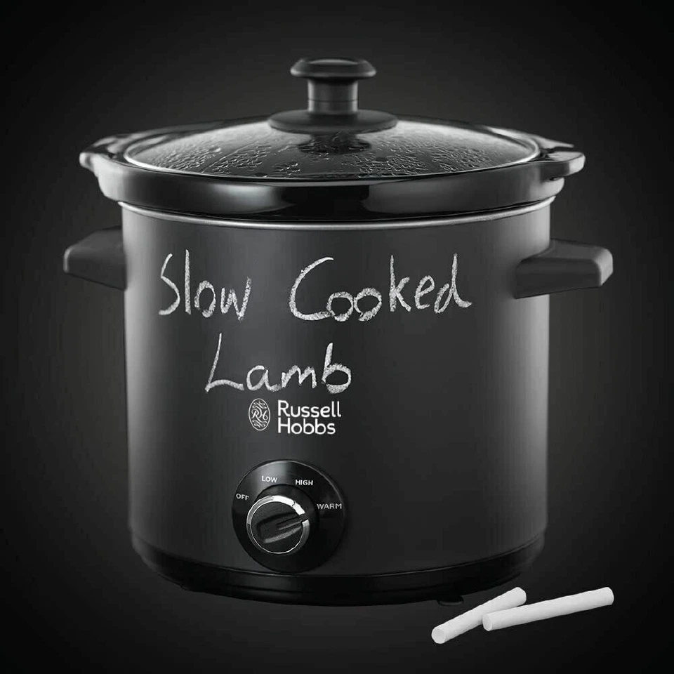 Russell Hobbs 24180 Chalkboard Slow Cooker 3.5 l - Black