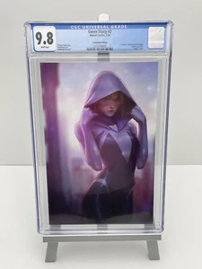 Gwen Stacy 2 Frankie's Convention Exclusive JeeHyung Lee Virgin Variant CGC 9.8 - Picture 1 of 2