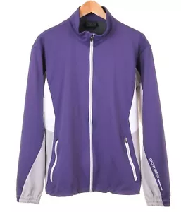 Chaqueta de Golf Galvin Green Gore Windstopper Púrpura Blanca con Cremallera Completa Pista M - Imagen 1 de 12