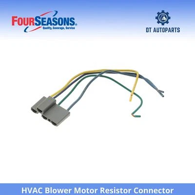 Conector de resistencia del motor soplador HVAC para Chevrolet V10 Suburban 87-88 4 estaciones Foto 1 de 4