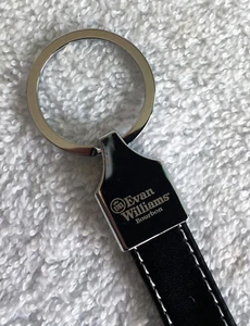 New Evan Williams Bourbon Keychain Metal & Leather - Picture 1 of 4
