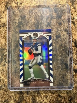 2020 Panini Legacy Football Dak Prescott Blue Mini /50 Dallas Cowboys - Image 1 of 2