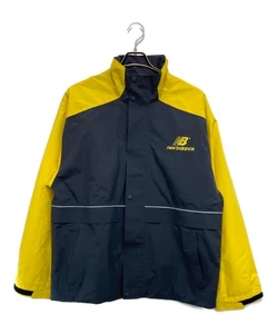 NEW BALANCE Archive 1997 Goatex Jacket Size: M Navy x yellow Men S2406QVE883 - Picture 1 of 9