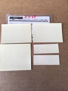 Walthers Decals HO Scale 57-15: Illinois Northern Freight Cars White - Picture 1 of 3