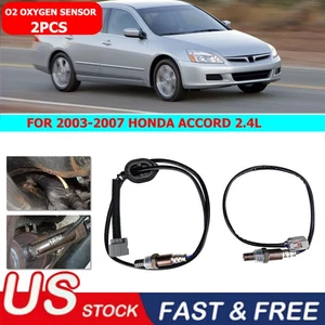 2pcs Upstream & Downstream Oxygen O2 Sensor for 2003-2007 Honda Accord 2.4L - Bild 1 von 15