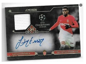 2017-18 Topps Champions League Museum Jersey Auto Card : Jemerson #31/45 - Picture 1 of 2