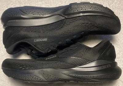 Новые мужские Brooks адреналин GTS 24, размер 8,5D, цвет: черный на черный - Изображение 1 из 4