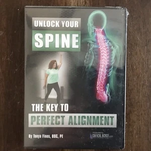 Unlock Your Spine The Key to Perfect Alignment Tonya Fines DVD 2023 Sealed - Bild 1 von 2