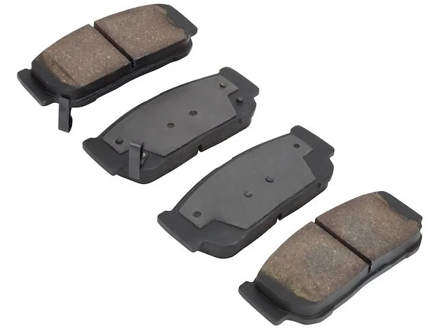 Rear Brake Pad Set For 03-09 Kia Sorento NF33W8 QB Semi-Metallic Brake Pads - Image 1 of 1
