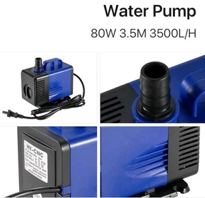 Bomba de agua sumergible 3500L/H 1 pieza 80W 3,5M para enrutador CNC láser de CO2... - Imagen 1 de 4