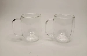 ZWILLING J.A. HENCKELS Doppelwandige Klarglas Tassen 2er Set (6 Unzen) - Bild 1 von 6