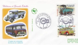 FRANCE 2003 FDC UTILITAIRES ET GRANDES ECHELLES YT 3609 ET 3614 - Picture 1 of 1