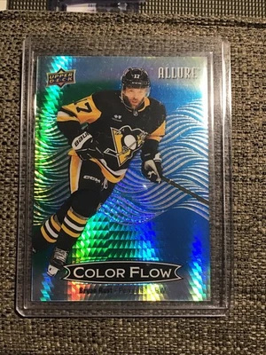 2024-25 UD Allure Color Flow Green-Blue Spectrum Bryan Rust #/50 - Image 1 of 2