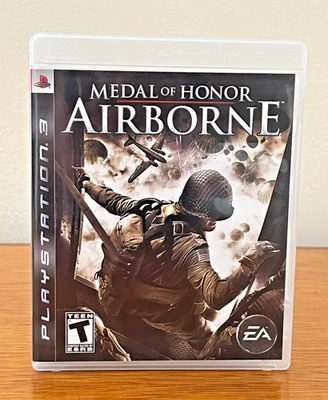 SONY PLAYSTATION 3 MEDAL OF HONOR AIRBORNE with MANUAL - Image 1 of 3