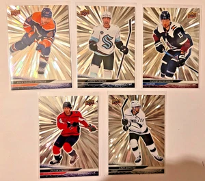 Silver Outburst Lot With Nugent-Hopkins, Kopitar 2024-25 Upper Deck Series 2 - Picture 1 of 1