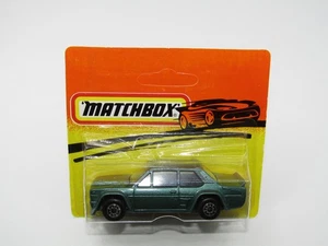 Matchbox Superfast Bulgarian Issue Fiat Abarth Met Green Sealed on Card Mint - Picture 1 of 3