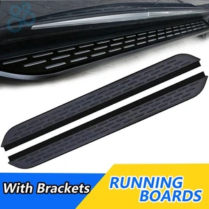 Fits for Jeep Grand Cherokee 2011-2021 Running Board Side Step Nerf Bar Black - Picture 1 of 11