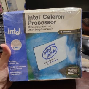 Intel Celeron Processor 2.40ghz 400-MHz System Bus 128KB L2 Cache New in Box - Picture 1 of 5