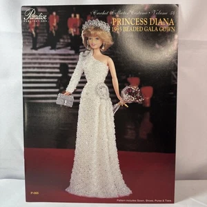 Paradies Häkelanleitungenbuch Prinzessin Diana 1985 Perlen Galakleid Band 54 - Bild 1 von 2