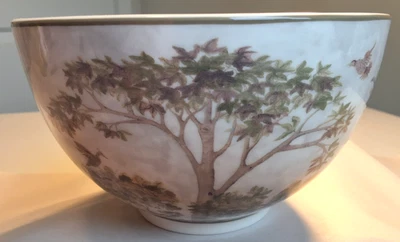Kit Kemp by Spode - "Tall Trees" - Bowl - 6" x 3.5" Used as decor only, VGC - Image 1 of 4