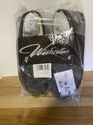 NIP Wishcotton Ladies Gray House Slippers Lightweight/Indoor/Outdoor Size 11 - Image 1 of 4