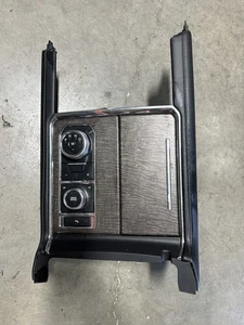 2018-2021 FORD EXPEDITION CENTER CONSOLE CUPHOLDER SHIFTER BEZEL TRIM Black 2 - Picture 1 of 4