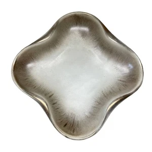 Plato de cerámica Carstens Tonnieshaf borde dorado alemán MCM borde con volantes 1014-22 8 pulgadas - Imagen 1 de 11