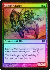 Goblin Chariot FOIL 8th Edition NM Red Common MAGIC GATHERING CARD ABUGames