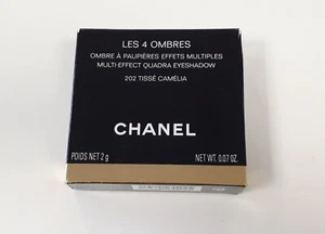 Chanel eyeshadow Les 4 Ombres 202 camellia woven / EBTS - Picture 1 of 2