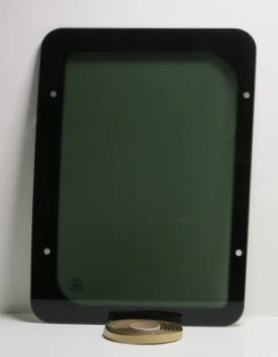 Fit 92-16 Ford Econoline Passenger Side Rear Hinged Body Door Window 4 Holes Foto 1 de 4