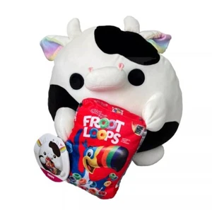 DAISY THE COW Snackles 14" Plush Kellogg's Froot Loops Wave 2 New With Tags - Picture 1 of 2