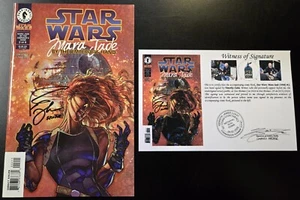 Star Wars: Mara Jade (1998) #2 SIGNED by Timothy Zahn with Notarized WOS - Picture 1 of 8