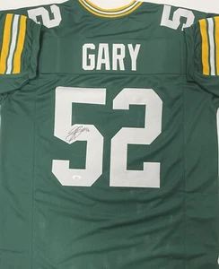 Camiseta deportiva verde réplica personalizada firmada por Rashan Gary de los Packers Linebacker AUTO - JSA - Imagen 1 de 3
