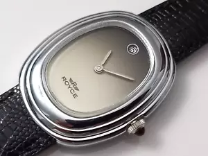 ELEGANT NOS 1960-70'S SWISS ROYCE MANUAL 17J CAL PESEUX 7066 MEN'S WATCH - Picture 1 of 15