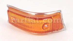 Opel Kadett B Amber Silver Left Turn Light Lens New - Picture 1 of 1