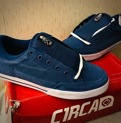 Zapatos de skate para hombre C1rca Circa Adrian Lopez AL50 azul gamuza LE US 11 Foto 1 de 4