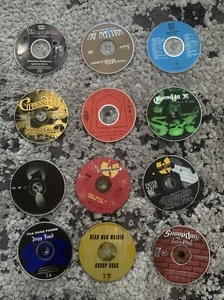 Lot Of 12 CDs Hip Hop Rap Snoop, Cypress Hill, Wutang, Brotha Lynch UNTESTED - Picture 1 of 13
