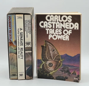 Carlos Castaneda Don Juan Box Set 3 Paperback Touchstone  Plus 1 More - Picture 1 of 13